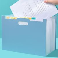 ♘۩ Vertical Organ Pack Examination Paper Storage and Sorting Multilayer File Folders Students with Classification Expansion Bag