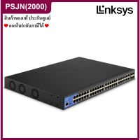 Linksys LGS352MPC 48-PORT Managed Gigabit Switch + 4SFP (10Gigabit) POE แบบปรับตั้งค่า 48 พอร์ตรองรับ PoE+ รวม 740 วัตต์ พร้อม 10G SFP