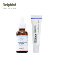 Acne-battling Set : Delphini Intense Serum &amp; Acne Scar Cream คู่หูลดสิวสร้างผิวแข็งแรง