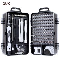 ชุดไขควง QUK 115 In 1ไดรเวอร์สกรูที่แม่นยำ,ไขควง Torx วงล้อแม่เหล็กหุ้มฉนวนเครื่องมือหลายชิ้นอุปกรณ์ทำมือซ่อมโทรศัพท์