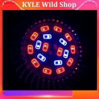 KYLE Wild Shop 18 leds Full spectrum LED Plant Grow Light E27 blub Plug Plant Growing Lamp For Flower Plant Hydroponics Light AC 110V 220V