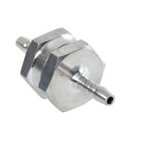 1pc One Way 4mm Valves Aluminium Alloy Fuel Non Return Check Valve Car Accessories