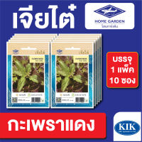 ผักซอง เจียไต๋ CT15 กะเพราแดง บรรจุแพ็คล่ะ 10 ซอง ราคา 70 บาท