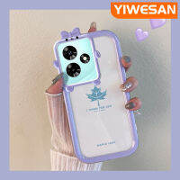 "YIWESAN เคสสำหรับ Infix 30 Pro ร้อน30i ร้อน20 Play 20i ร้อน9 Play ใบเมเปิลของที่ระลึกซิลิโคนใสเลนส์หลายสีป้องกันเคสมือถือกันกระแทกทนต่อการตกหล่นและรอยขีดข่วนเคสทนต่อการขีดข่วน"