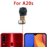 กล้องด้านหน้าด้านหลังสำหรับ A20s Samsung Galaxy A20 A20e A21s โมดูลกล้องหันหน้าหลักชิ้นงอสำหรับเปลี่ยนอะไหล่