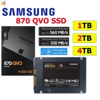 ลด 50% (พร้อมส่ง)️SSD ใหม่!!️1TB / 2TB / 4TB SSD (เอสเอสดี) SAMSUNG 870 QVO SATA III 2.5" Warranty 3 - Y