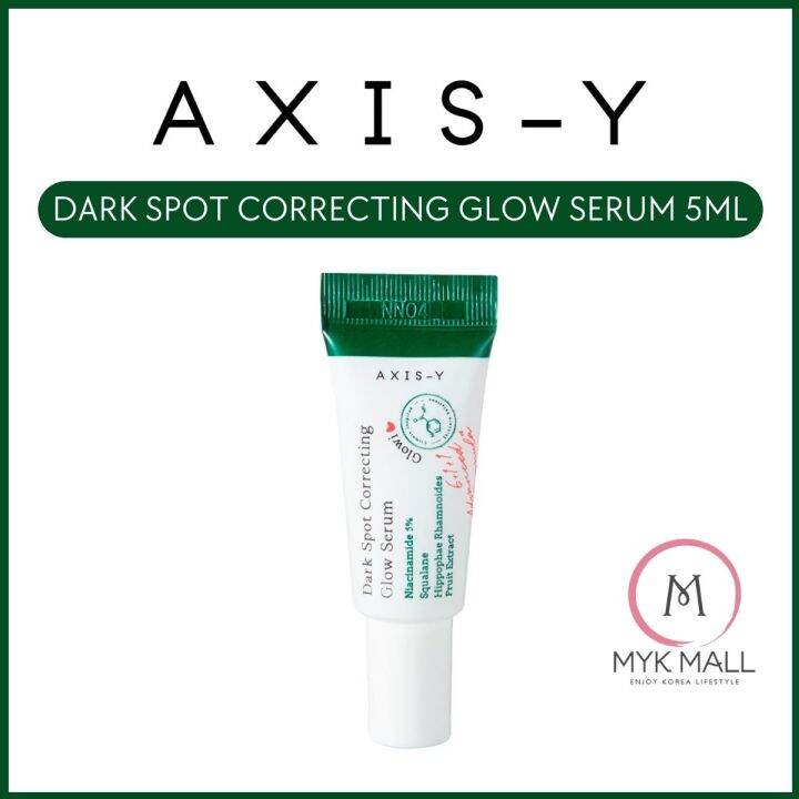 AxisY Dark Spot Correcting Glow Serum 5ml AXIS Y Lazada