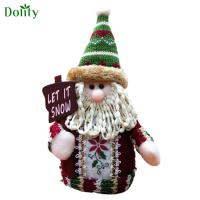 Dolity ตุ๊กตาคริสต์มาสงานฝีมือของตกแต่งวันคริสต์มาสสำหรับคริสต์มาสในร่มวันหยุดฤดูหนาว