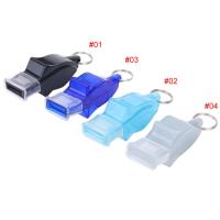 Sports Plastic Whistle Professional Soccer Basketball Baseball Volleyball Match Referee Whistles Outdoor Survival Tools Survival kits