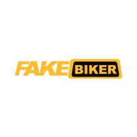 ( โปรสุดคุ้ม... ) สติ๊กเกอร์ "FAKE BIKER" สติ๊กเกอร์ 3M สีเหลืองสะท้อนแสง ขนาด 15x3 cm สะท้อนแสงได้ดีในที่มืด สุดคุ้ม สติ ก เกอร์ ติด รถ สติ๊กเกอร์ ออฟ โร ด สติ ก เกอร์ ข้าง รถ กระบะ สติ ก เกอร์ ข้าง รถ สวย ๆ