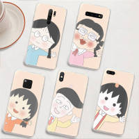 BY137 Sakura Momoko Maruko อ่อนนุ่ม โปร่งใส เคสโทรศัพท์ หรับ Tecno Camon AIR 3 2 16 18P 17P 17 18I POP 18I 15 Premier 19 18 Pova 18T 4 Pro Neo