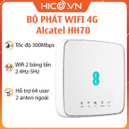 Bộ Phát Wifi 3G 4G Alcatel HH70 Tốc độ 300Mbps Kết nối 64 user cùng lúc Hỗ
