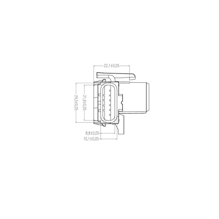 เซ็นเซอร์ถอยหลัง-pdc-สำหรับ-honda-accord-viii-นักบินข้อมูลเชิงลึกด้านหลัง6-pin-2-i-2-2i-2-4i-3-5i-parktronic-เรดาร์อัลตราโซนิคสีดำ