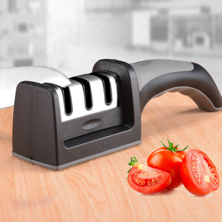 HomeAce.Kitchen Knife Sharpener 3Stage Knife Sharpening Tool Helps