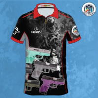 POLOSHIRT -  TAURUS 3D Printing Men Full Sublimited POLO Shirt -17