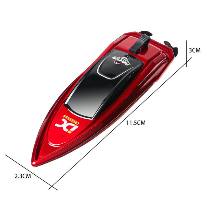 เรือ-rc-ความเร็วสูงไฟฟ้าขนาดเล็กกันน้ำ2-4g-เรือเรือบรรทุกสินค้าแข่งพร้อมไฟ-led-บังคับวิทยุสำหรับเด็ก