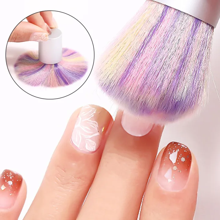 1 Pcs Rainbow Colorful Nail Dust Clean Brush Nail Art Manicure Soft Remove Dust Clean Brush Mental Handle Nail Care Tools Kits | Lazada PH 1 Pcs Rainbow Colorful Nail Dust Clean Brush Nail Art Manicure Soft Remove Dust Clean Brush Mental Handle Nail Care Tools Kits | Lazada PH