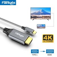 USB C HDMI Cable Type C to HDMI 4K Cable Thunderbolt 3 Adapter Cable Usb C to HDMI Type C Cable for MacBook Air Pro iPadPro Adapters