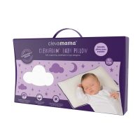 Clevamama ClevaFoam™ Baby Pillow : หมอนกันหัวแบน หมอนเด็ก หมอนหัวทุย หมอน เด็ก หมอนทารก ไซส์ 0-12