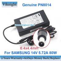 5.72A ไฟฟ้ากระแสสลับ/อะแดปเตอร์ DC 14V ของแท้ PN8014สำหรับ Samsung S27A950D S27B550V T27950A LT27A750 BN44-00455A LT27A950 S27B240B รับประกันสองปีจอแอลซีดี