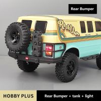 Hobby Plus 1/18 Rock Van RC รถบรรทุกอัพเกรดชิ้นส่วนเหยียบกันชนหลังชั้นวางกระเป๋า