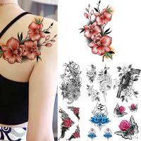 【hot】﹉❦❀  Temporary Sticker Color Flash Fake Tattoos Mandala Arm Sleeve Men