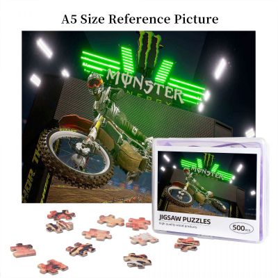 Monster Energy Wooden Jigsaw Puzzle 500 Pieces Educational Toy Painting Art Decor Decompression toys 500pcs