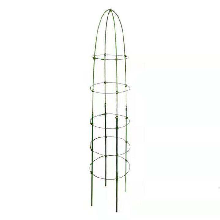 Garden Obelisk Trellis Outdoor Garden Tower Trellis Plant Cages Outdoor
