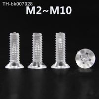 ♕  Acrylic Plastic Screw M2 M3 M4 M5 M6 M8 M10 Phillips Transparent Screws Nylon PC Countersunk Head Flat Head Cross Acrylic Screw