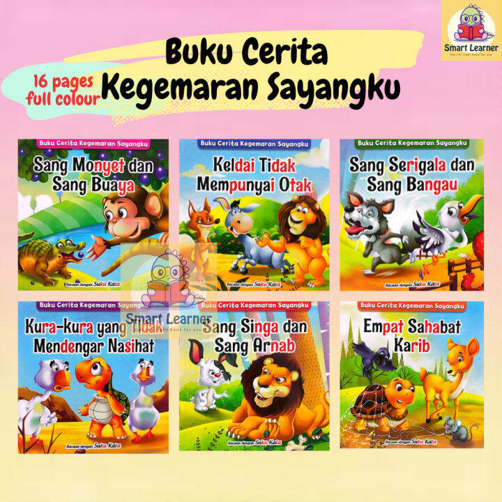 [SB] Buku Cerita Kegemaran Sayangku Kanak Kanak Tadika Preschool Suku ...