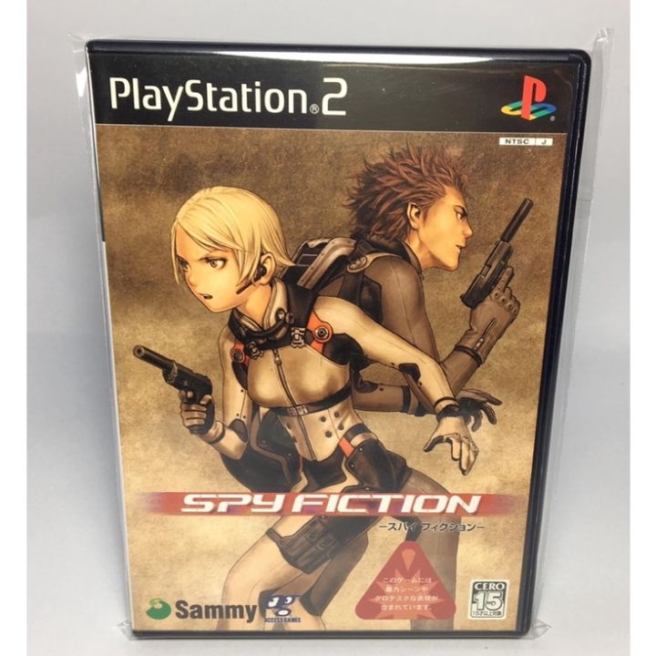 แผ่นแท้-ps2-japan-spy-fiction