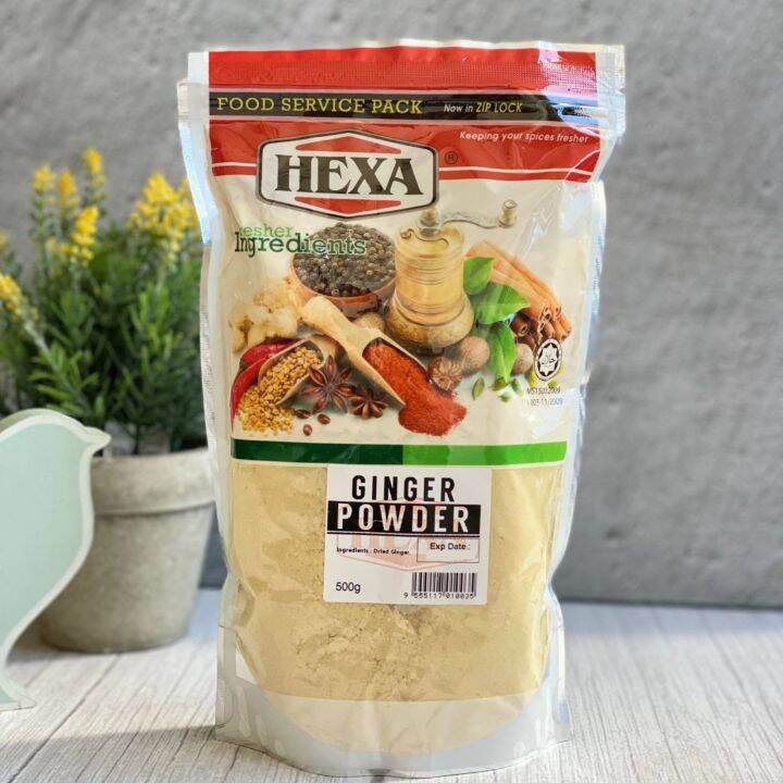 HEXA HALAL Ginger Powder 500gm Serbuk Halia Food Service | Lazada