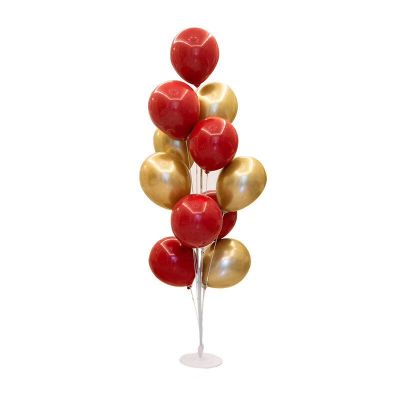 ‘【；】 Raised Balloon Tree Transparent Table Floating Opening Wedding Ceremony Decoration Road Guide Column Floating Party Decoration