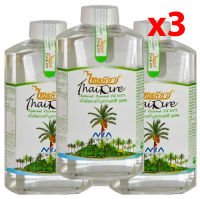 น้ำมันมะพร้าว Thai Pure cold pressed coconut oil 100% 1000 ml (3 bottles)