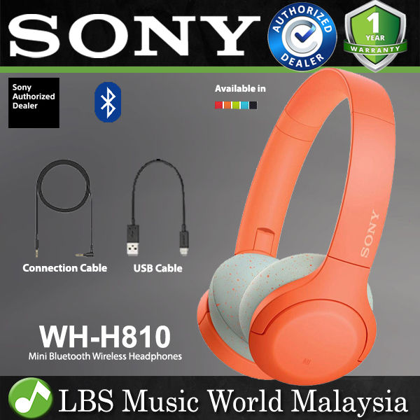 Sony WH-H810 Mini Bluetooth Wireless Hi-Res On Ear Headphones (WH