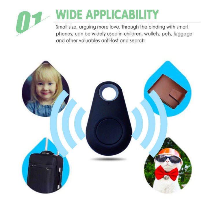 Smart Mini Gps Tracking Device For Pets Finder Anti-loss Waterproof 