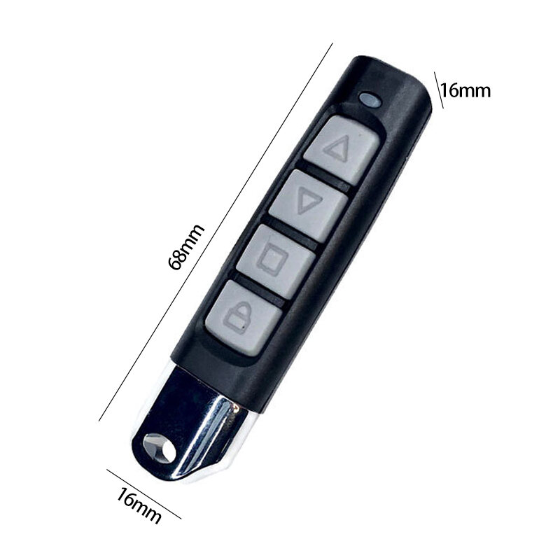 [Ready stock] Auto gate Remote Control 330/433Mhz 4 Channel Garage Door Opener Remote Control Duplicator Clone Cloning Code Car Key