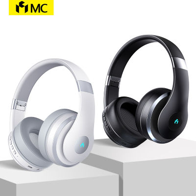 MC BH618 Bluetooth 5.1 Headphone Wireless Headset Over the Ear Foldable Earphone Stereo with 60 Hours of Listening Time