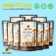 COMBO 10 GÓI x 195ML Sữa đậu đen óc chó hạnh nhân macca hỗ trợ tăng chiều