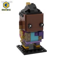 Qsv35 Gobricks MOC VALORANT Astra Phoenix Brickheadz บล็อกตัวต่อการ์ตูนการศึกษารูปอนิเมะ Brinquedo Para Crianças Presente De Versaniário