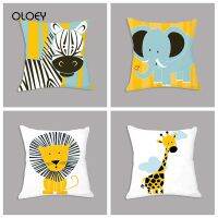 Clarissali Print Pillowcase Bedroom Hotel Car Decoration 45x45cm  .