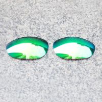 卍✁ E.O.S Polarized Enhanced Replacement Lenses for Oakley Monster Dog Sunglasses - Emerald Green Polarized Mirror