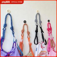 PING3693 เชือกกลมๆ สายรัดไนลอน ถอดออกได้ อะไหล่สำหรับเปลี่ยน ที่จับกระเป๋าเงิน อุปกรณ์เสริมเสริม ปรับได้ปรับได้ เข็มขัดกระเป๋าถือ กระเป๋า Crossbody