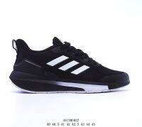 จัดส่งฟรี / จัดส่งถุงเท้า Adidas EQ22run YY คอลเลกชันน้ำหนักเบาและระบายอากาศ รองเท้าวิ่ง สีดำ รองเท้าผ้าใบสำหรับผู้ชายและรองเท้าวิ่งสำหรับผู้หญิง