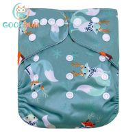 Goodbum Christmas 2020 Washable Adjustable Cloth Diaper Cloth Nappy For Baby Diaper Cloth Diapers