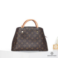 LOUIS VUITTON MONTAINGE 30 EBENE MONOGRAM CANVAS GHW