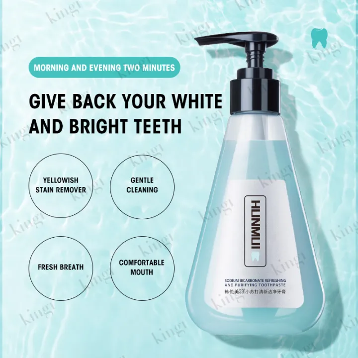 Hunmui Baking Soda Toothpaste Whiting Teeth Cleaning Oral Hygiene