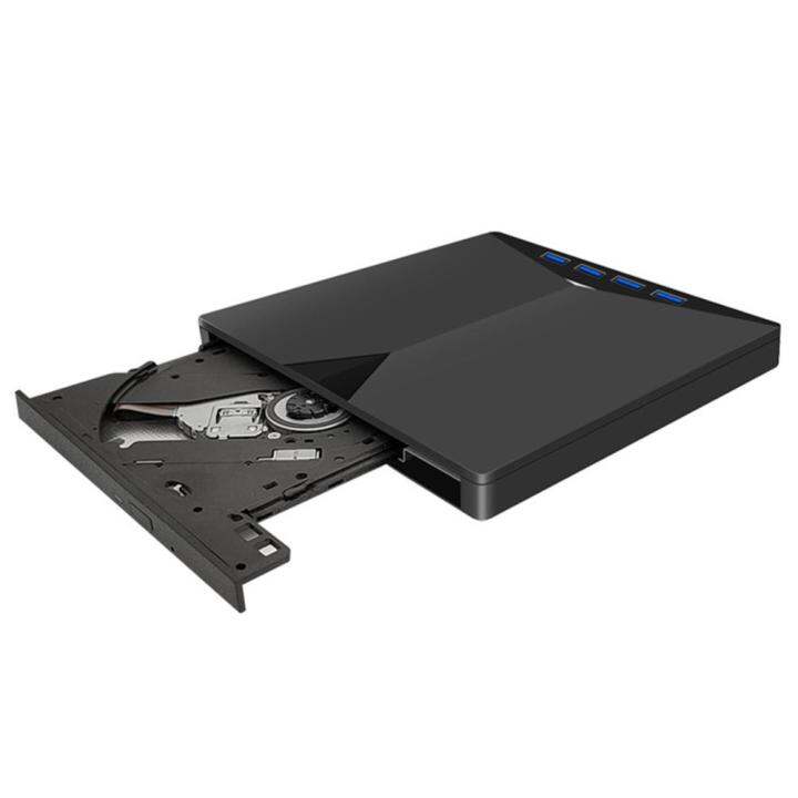 Drive CD eksternal/DVD dengan TF/SD dan port USB DVD eksternal fungsi