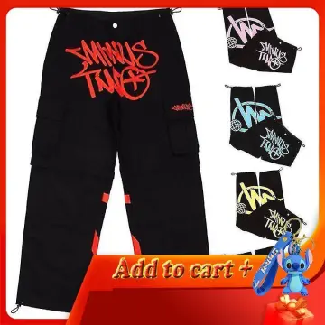 Ready Stock-Minus Two Cargo Y2k Casual 2023 Baggy Streetwear Sport Gym  Jeans Ropa Men Clothing Pantalones Sweatpants Minustwo Pant Hombre