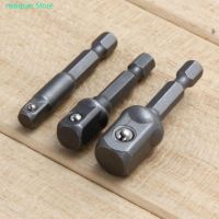 (YING SHUN)3Pcs อะแดปเตอร์เต้าเสียบดอกสว่านชุด Hex Shank 1/4 Quot; 3/8 Quot; 1/2 Quot; บิตผลกระทบกระเป๋าใส่ประแจ Extension Bar ไดรฟ์เครื่องมือ